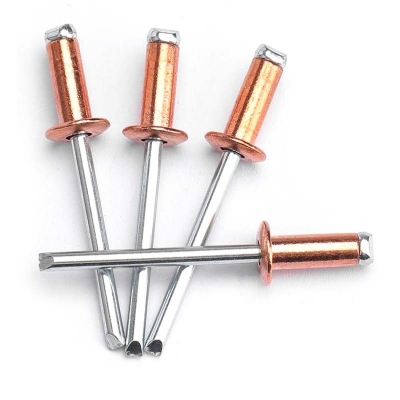 Copper Open End Blind Rivets