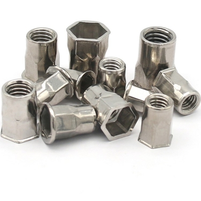 Reduced Head Hex Rivet Nuts