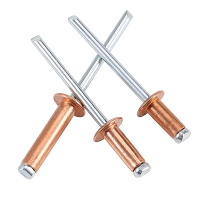 Copper Open End Blind Rivets