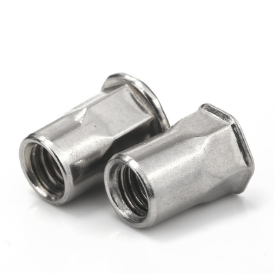 Reduced Head Hex Rivet Nuts